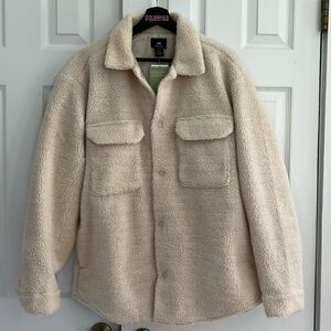 H&M Teddy Jacket Size M